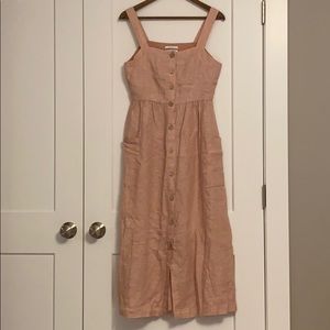 Pink Rachel Zoe Sleeveless Button up dress Size 6